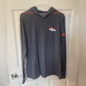 Under Armour Denver broncos long sleeve w/ hood